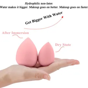 Factory Direct Supply Wholesale Premium Big Size Super Soft Make Up Beauty Sponge Blender Foundation Blender Makeup Sponge