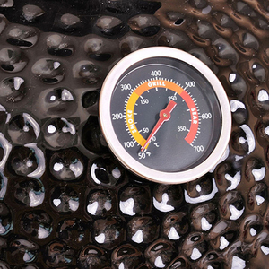 Thermomètre de four bimétallique étanche en acier inoxydable avec accessoires de jauge de température de barbecue à grand cadran pour four à couvercle de gril Kamado - Product Image 6