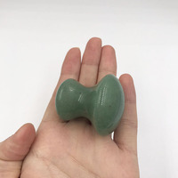 Aventurine naturelle Jade Gua Sha outil champignon forme pierre pour beauté SPA relaxant corps grattage Massage