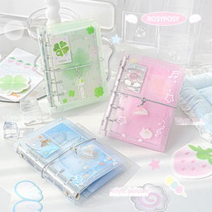 Quaderno Portatile Mini M5 in Twill PP, Agenda Tri-Fold Kawaii, Cancelleria Scolastica - Product Image 4