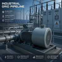 Générateur à aimant permanent NdFeB 500W-5MW, enroulement 100% cuivre, certifié CE, longue durée de vie, faible régime, pour turbine éolienne/hydroélectrique