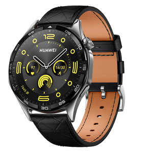 Bracelets de montre en cuir à carreaux avec fermoir plat GT6, compatibles avec Samsung Watch 5, <span class=keywords><strong>Huawei</strong></span> Watch <span class=keywords><strong>4</strong></span>, Xiaomi <span class=keywords><strong>Mi</strong></span> S4 - Product Image 4