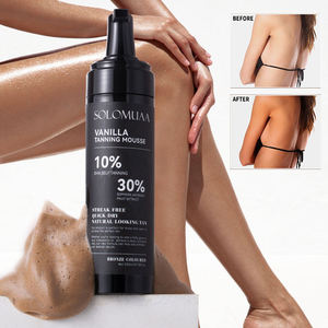 <span class=keywords><strong>Mousse</strong></span> <span class=keywords><strong>autobronzante</strong></span> bio à la vanille, haute qualité OEM/ODM, 10% DHA, bronzage rapide en 1 heure, 200ml - Product Image 4