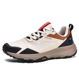 Chaussures de sport et de randonnée pour hommes, basses, antidérapantes, légères, décontractées, avec lacets, semelle extérieure en TPU et caoutchouc - Product Image 2