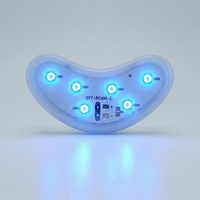 Masseur oculaire pour les cernes et les poches, 850NM Microcourant, Patchs sous les yeux, Thérapie par lumière rouge pour les poches et les rides sous les yeux