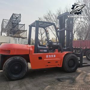 รถยก HELI CPCD100 10 ตัน รถยกมือสองจากจีน 10 ตัน เครื่องยนต์ ISUZU C240 รถใช้แล้ว รถใช้พลังงานเชื้อเพลิงมือสอง 10000 กิโลกรัม - Product Image 6