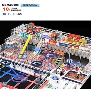 Parque de Entretenimiento, Área de Juegos Interior para Niños, Castillo Inflable, Espacio Temático Escolar, Área de Juegos para Centros Comerciales - Product Image 1