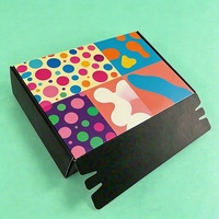 Boîtes d'expédition personnalisées TongKun avec logo, emballage en carton, pochette à fermeture éclair, boîte à ouverture facile, boîtes cadeaux en papier détachable