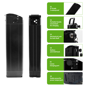 <span class=keywords><strong>Haiba</strong></span> Batterie au lithium 48V 13Ah pour vélo électrique avec BMS 25A Portée de 40km - Product Image 2