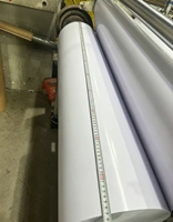 Vinyle auto-adhésif haute adhérence en rouleau jumbo pour impression éco-solvant, prix usine, populaire sur le marché nigérian