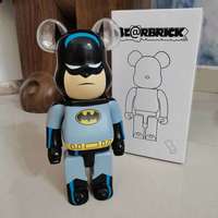 Figurine de collection personnalisée en résine électroplaquée, sculpture en fibre de verre Bearbrick, statue Bear Brick, Violence Bear, ours en résine 400%