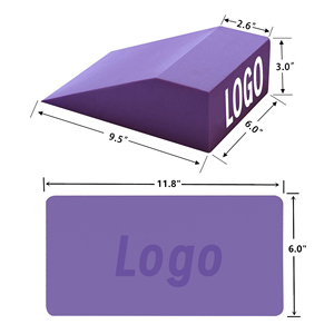 Gối tập Yoga, đệm tập thể dục, dụng cụ tập Pilates, dụng cụ kéo giãn gót chân, đệm tập <span class=keywords><strong>Squat</strong></span> có in logo tùy chỉnh Huayi và túi thể thao - Product Image 3