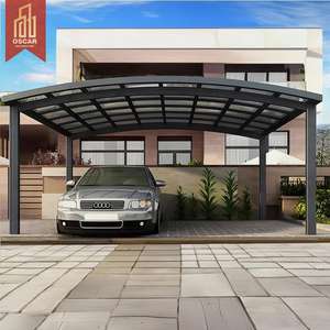 Abri <span class=keywords><strong>de</strong></span> stationnement pour voitures en panneaux composites d'aluminium, avec toiture résistante aux intempéries, idéal pour les événements en plein air et les sites industriels, carport - Product Image 1