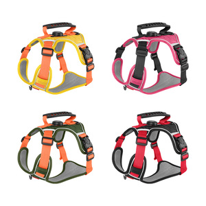 Nuevo Arnés y Correa para Perro de Poliéster, Clásico, Encantador y Sencillo, con Localizador Anti-Impacto, Correa de Pecho Reflectante, Chaleco para Mascotas (Estilo Moderno) <span class=keywords><strong>4</strong></span> - Product Image 5