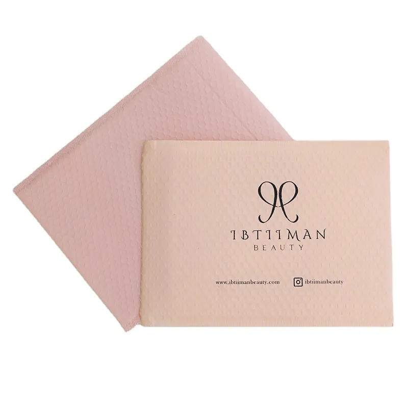 Light Pink color Waterproof Postal Courier Mailing Envelope Air Bubble Mailer Bag Envelopes Plastic Bags