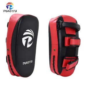 PIAOYU Curved Shape Thickened Anti-Shock Arc Hand Target Training Mitts Mma Taekwondo Boxing Sparring Focus Shield Pads