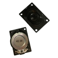 Haut-parleurs étanches à cadre rectangulaire 4028, 4/8 ohms, 3 watts, magnétique interne, sans fil, 40*28*H12MM, coque en plastique