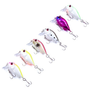 HENGJIA Esche Artificiali da <span class=keywords><strong>Pesca</strong></span> all'Ingrosso, 40mm 5.2g, Esche a Crank <span class=keywords><strong>con</strong></span> Linguetta Corta per <span class=keywords><strong>Spigola</strong></span> di Mare, Alta Qualità - Product Image 5