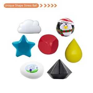 Custom Logo Pu Promotional Gift Bulk Wholesale <b>Squeeze</b> <b>Ball</b> Anti Stress Relief Toys for Corporate Events Giveaways - Product Image 3