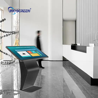 INGSCREEN Interactive Lcd Numérique Information Écran Tactile Totem Publicitario Extérieur Tablette Stand Kiosque