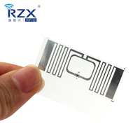 Usine d'étiquettes intelligentes RZX pour étiquettes RFID UHF longue portée 860-960MHz pour la gestion de détail, la gestion des vêtements, etc.