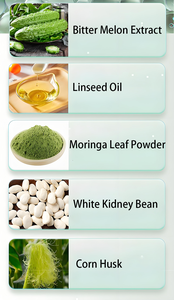 Tablet OEM Premium Bitter Melon Moringa Leaf White Kidney Bean untuk Pengendalian Berat Badan Keseimbangan Gula Darah Formula Alami - Product Image 5
