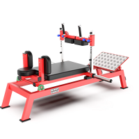 Machine de presse à jambes pour entraînement de force (jambes, fessiers, quadriceps) – Équipement de gym en acier inoxydable sur mesure