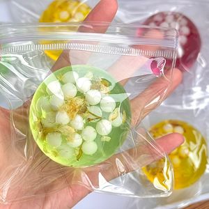 New 6cm Chinese-Style Sweet Soup Glutinous Rice Balls Series TPR <b>Squishy</b> Ball Toy Stress Relief Gift for Kids and Adults - Product Image 1