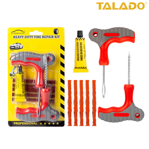<span class=keywords><strong>Kit</strong></span> d'outils de réparation d'urgence pour pneus de <span class=keywords><strong>voiture</strong></span>, coque rigide résistante aux chocs, <span class=keywords><strong>anti</strong></span>-chute pour conduite tout-terrain accidentée, fournitures d'urgence - Product Image 5