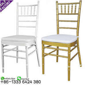 Silla de Metal Dorada con Respaldo Redondo para Banquetes, Ceremonias, Eventos y Fiestas, Venta al por Mayor de Fábrica en China - Product Image 3