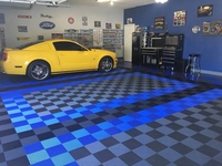 18mm Wasserdichte Rutschfeste Umweltfreundliche Moderne PP Modulare Garage Klick-Verbindung Bunte Kunststoff Belüftete Bodenfliesen für Innenbereich