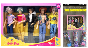 Action Figure di demone Hunter Boy Band 11.5 pollici 11 giunti con carta da collezione modello Set con carta - Product Image 5