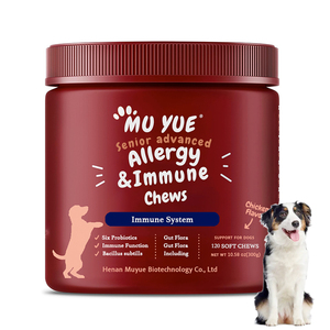 Suplemento Alimenticio Natural Personalizado OEM/ODM para Mascotas, Masticables Suaves para la Inmunidad y el Alivio de Picazón, Favorecen la Salud de la Piel y el Pelaje para Perros y Gatos - Product Image 1