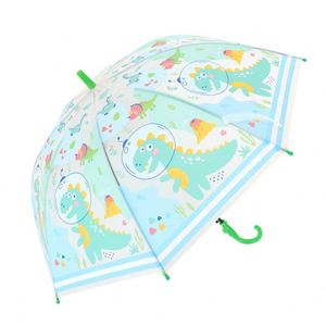 Parapluie de pluie transparent pour enfants, anti-orage, double usage, imperméable, motif dessin animé - Product Image 1