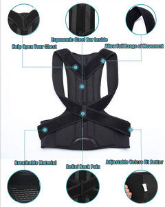 <span class=keywords><strong>Correcteur</strong></span> de posture respirant pour hommes et femmes, redresseur de <span class=keywords><strong>dos</strong></span>, amélioration de la posture, soutien lombaire - Product Image 4