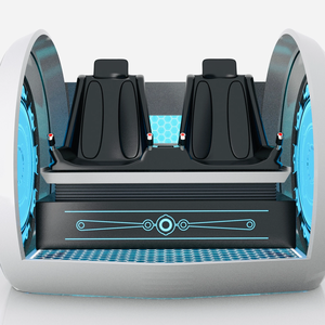 Machine commerciale de jeu de simulateur de cinéma/théâtre de réalité virtuelle de chaise d'oeufs de doubles sièges de 9D <span class=keywords><strong>VR</strong></span> avec le <span class=keywords><strong>casque</strong></span> de <span class=keywords><strong>VR</strong></span> - Product Image 6