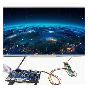 Novo Material LVDS DC12V Entrada 5V lcd tv placa principal para computador