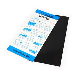 Aimants de réfrigérateur publicitaires personnalisés en gros avec logo, impression sur tableau magnétique calendrier et tableau noir - Product Image 4