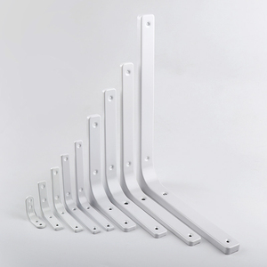 ZFYL OEMB-03 Support mural personnalisé à 90 degrés Support en acier inoxydable en forme de L Supports d'étagère robustes - Product Image 4