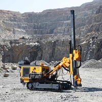 Foreuse DTH diesel séparée KG420 90-152 mm – Foreuse de mine fiable pour le forage de trous de dynamitage