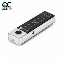 Clavier de contrôle d'accès étanche IP66 entièrement encapsulé, lecteur biométrique extérieur de reconnaissance faciale et d'empreintes digitales, intelligent Bluetooth TTLock