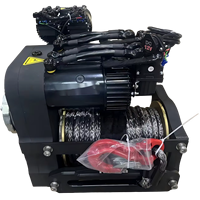 Winche Eléctrico de Carreras 4X4 de 14000 lb, 12 V CC, Motor Doble, Resistente al Agua IP67, Winche Todoterreno para Tractor, Jeep, Toyota, Nissan, Mitsubishi