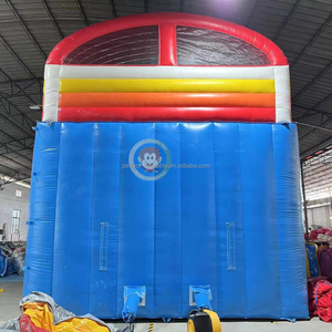 Tobogán Acuático Inflable con <span class=keywords><strong>Piscina</strong></span>, Tobogán Inflable Comercial para Niños, Tobogán Acuático Inflable - Product Image 4