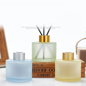 Sang Trọng 120Ml Frosted Thủy Tinh Hương Thơm Khuếch Tán Chai Với Vít Cap Cho Trang Trí Nội Thất Hương Thơm <span class=keywords><strong>Reed</strong></span> Khuếch Tán - Product Image 5
