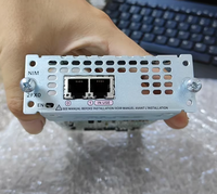 Tarjeta de Voz Profesional NIM-2FXO con 2 Puertos FXO, Módulo de Interfaz de Troncal Analógico RJ11 para Router Modular Integrado y Gateway VoIP