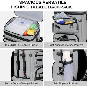 Nueva llegada reutilizable logotipo personalizado impreso portátil a prueba <span class=keywords><strong>de</strong></span> fugas aislado refrigerador mochila <span class=keywords><strong>bolsa</strong></span> para acampar al aire libre Picnics poliéster - Product Image 6