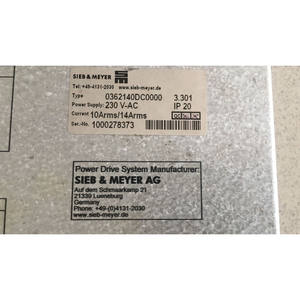 SIEB & <span class=keywords><strong>MEYER</strong></span> 0362120DC 0362140DC0000 Servomoteur - Product Image 4