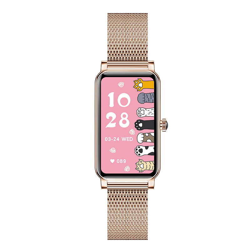 Smart Watch Zx19 - Women's Period Reminder & Health Tracker