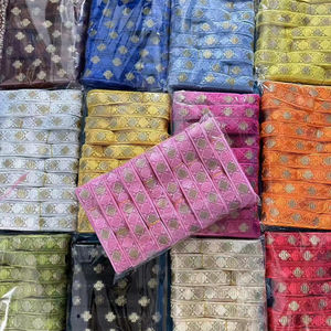 Garniture personnalisable en dentelle guipure <span class=keywords><strong>DMC</strong></span> <span class=keywords><strong>Broderie</strong></span> écologique en strass sur polyester Vêtements pour femmes avec motif animal unique - Product Image 1