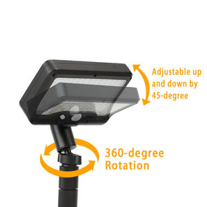 Nieuw Ontwerp Waterdichte Clip Beugel 92 Led Solar Tuin Verlichting Type C Oplaadbare Bewegingssensor Led Solar Hek Verlichting - Product Image 5